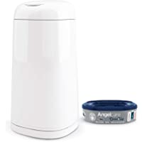 Los mejores  - Angelcare Dress Up - Papelera para pañales efecto lacado blanco Talla:blanco